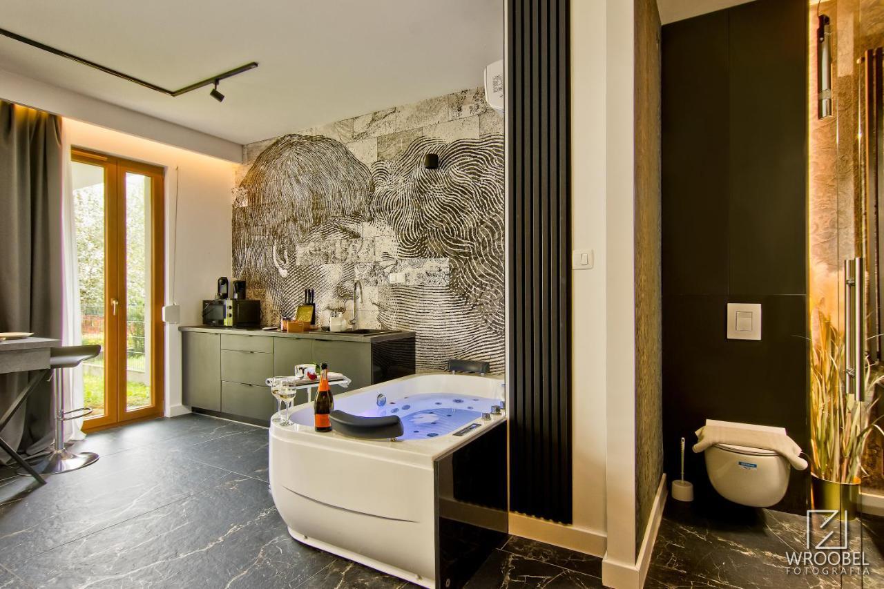 Jacuzzi Rakowicka Top Apartments Krakau Exterior foto